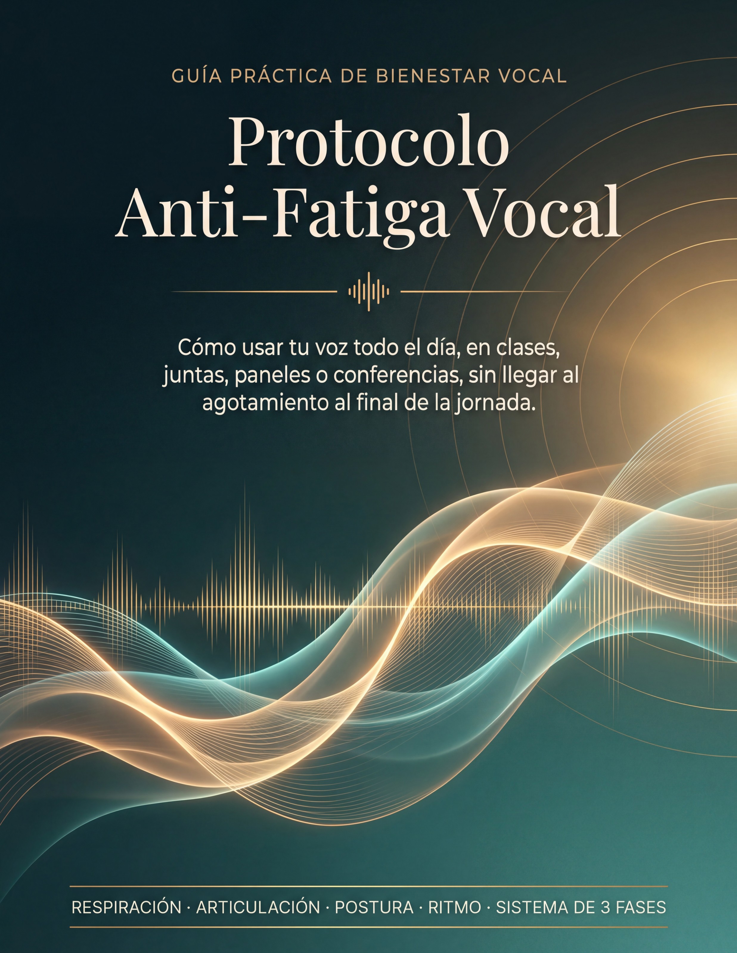 Portada del ebook Protocolo Anti-Fatiga Vocal